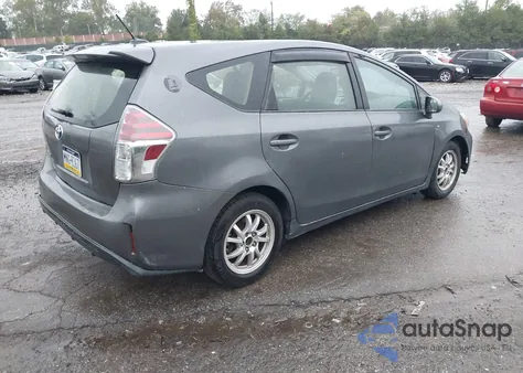 2015 Toyota Prius V Four from USA, damaged, VIN JTDZN3EU0FJ019141